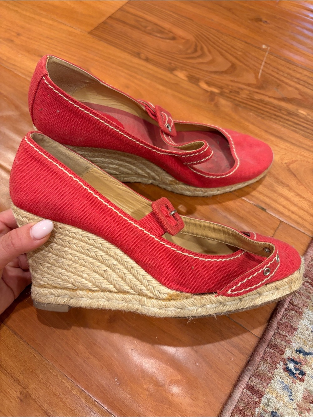 Louboutin wedges